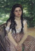Pierre Renoir Summer(The Gypsy Girl) USA oil painting artist